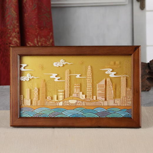 深圳手信 华优文创鹏辉桌屏 商品图3