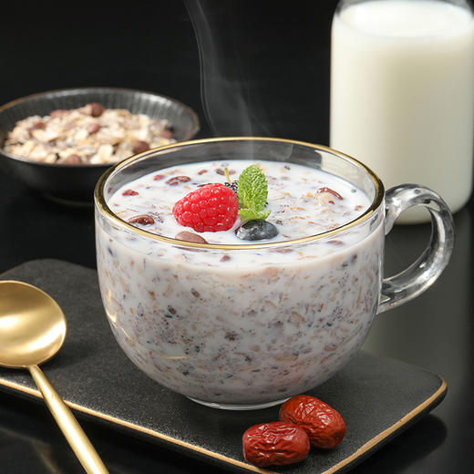 好麦多 黑金5+3即食冲调麦片 528g 商品图3