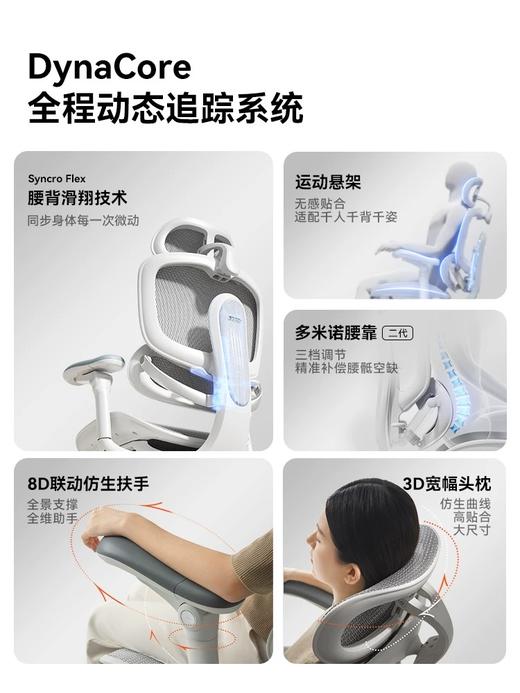 【8.1折】5楼西昊C300尊享版人体工学椅韩国进口网布加宽加大扶手护腰护颈吊牌价2899折后价2350 商品图1