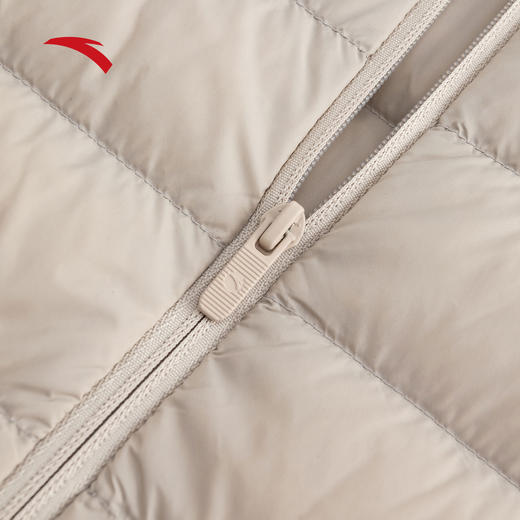 安踏防泼水轻薄排骨羽绒服女士冬季新款连帽内胆衣外套162547901 商品图2