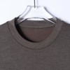 87697SDSA男士秋冬新款痞帅男装韩版简约纯色圆领长袖T恤宽松百搭上衣 商品缩略图2