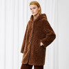 EITIE爱特爱保暖气质高级连帽皮草外套冬季新款8093705 商品缩略图3