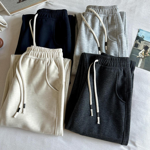 米杏色下单5天发货！K.HIP 蚕丝羊毛绵绵裤 莱赛尔融合羊毛桑蚕丝面料，加绒保暖舒适；冬日胶囊单品「一件抵三件」百搭裤 商品图2