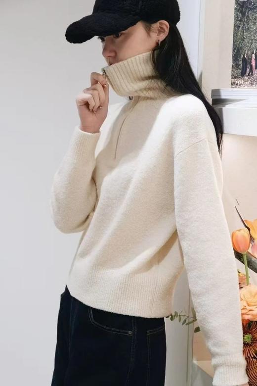 【高品质私服】【IC牦牛绒圈圈纱套头针织衫】紧密舒弹 | 柔软亲肤 | 复古雅致G1173-CC【无标出货 介意慎拍】 商品图7