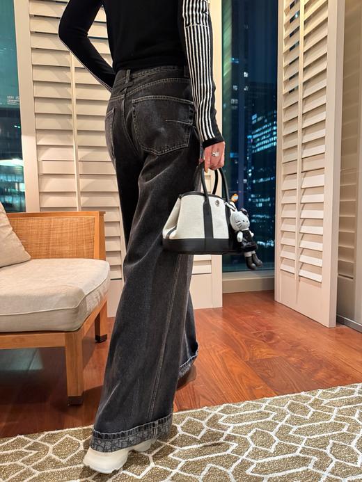 迪奥 25年秋冬新品 卷边老花牛仔裤(KX*MM) 商品图1