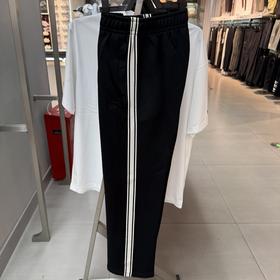 安踏2025秋季款男子针织长裤直筒针织休闲舒适运动裤子152538309