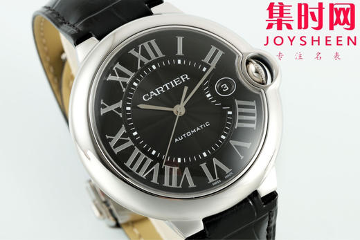 AF卡地亚蓝气球系列 蓝气球42系列男款 大号42mm 罗马面 黑色盘 男士腕表 商品图2