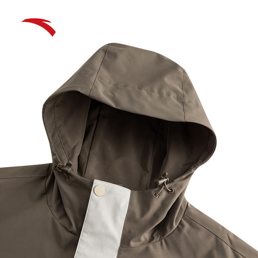 安踏三合一摇粒绒内胆厚外套男冬季新款连帽上衣两件套152547611 商品图3