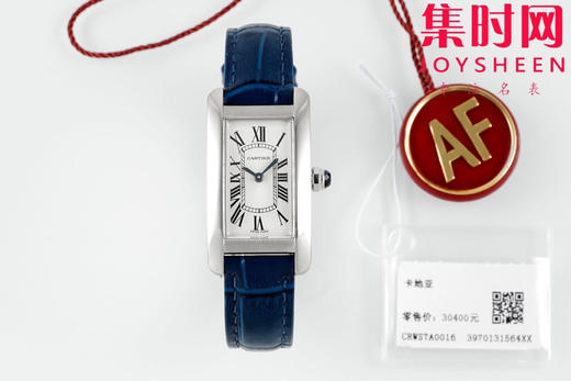 创意与美学之作—AF卡地亚Tank坦克系列 美国坦克小号 女士腕表 跨越时代的风格力量 表盘尺寸：35.4*19.4mm 商品图0