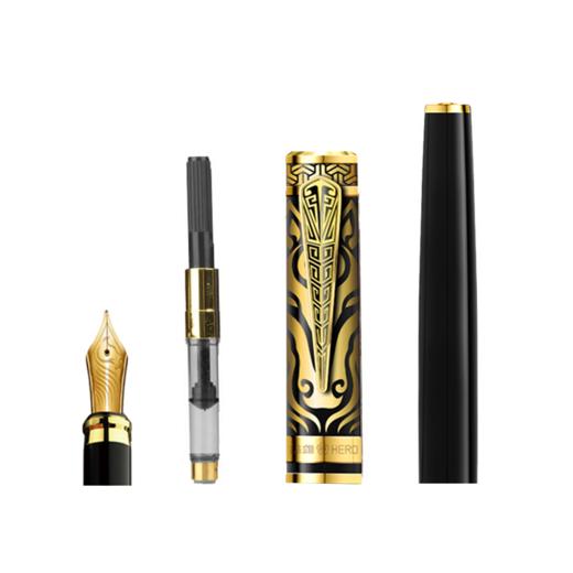 【马年新品】2026马年生肖纪念银钢笔 英雄钢笔 商务送礼 商品图5