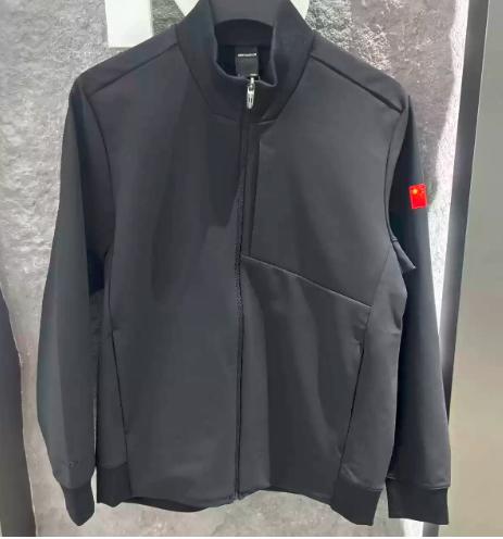 安踏冠军全天候男立领卫衣加绒加厚保暖外套正品152510710 商品图2