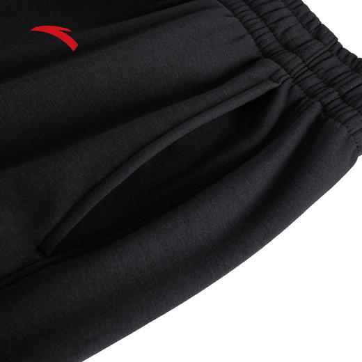 安踏加绒纯棉运动卫裤男士冬季新款宽松束脚裤休闲长裤152548303N 商品图1