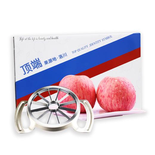 【给远方的父母或者在外上学孩子的礼物】正宗洛川红富士苹果全年月供装24枚85mm精品大果 商品图7