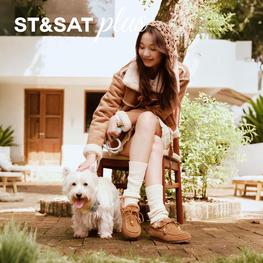 【泰迪系列】星期六休闲复古毛绒豆豆鞋SSD4112537 商品图4