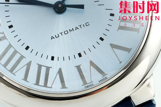 AF卡地亚蓝气球系列 蓝气球40系列男款 新尺寸40mm 罗马面 冰蓝盘 男士腕表 商品图4
