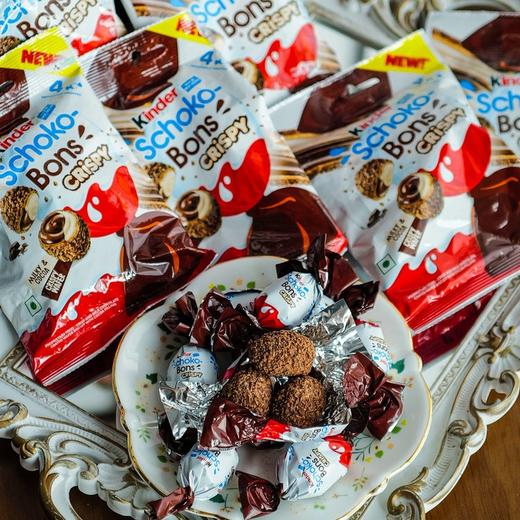 健达·脆皮巧克力夹心球｜一口吃到三重口感，满嘴可可香，冬日暖甜小零食 商品图3