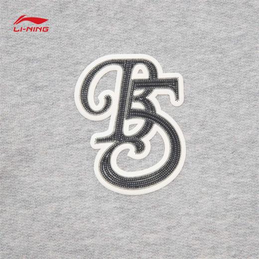 李宁反伍BADFIVE男子立体裁剪宽松套头卫衣AWDV865 商品图6