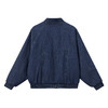 ONIARAI/鬼洗25秋冬泥棒蓝女款双鱼刺绣立领牛仔外套 N340238 商品缩略图4