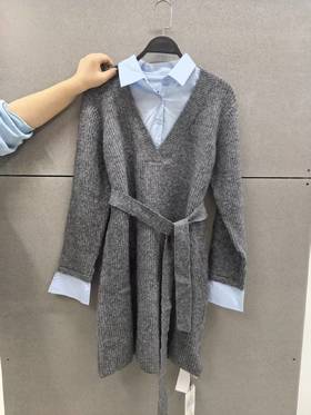 德玛纳假两件连衣裙（线上线下同步销售，不一定有货）-626202-GY