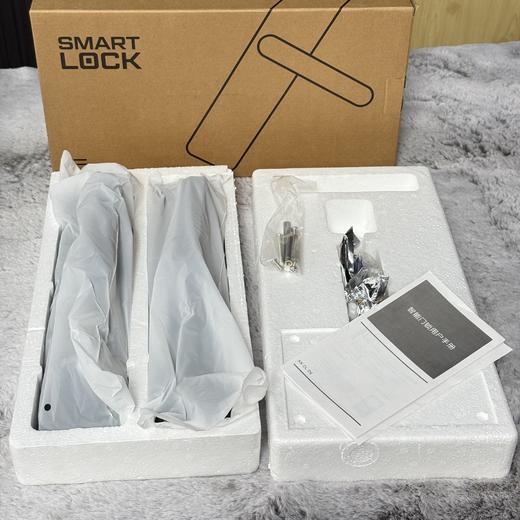 【控客智能定制】Smart Lock 家用智能门锁 密码电子锁 曜石黑KK-DL-D6 商品图7