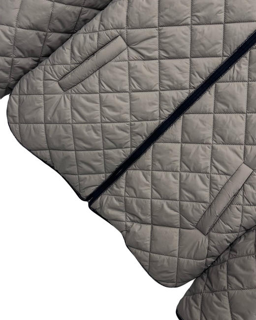 女款菱格连帽棉服zh006 商品图2