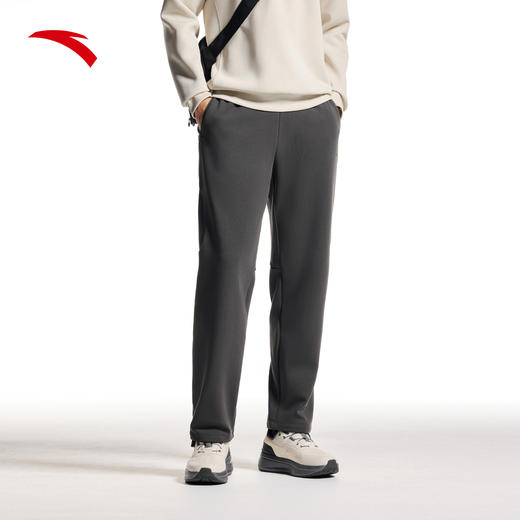 安踏运动卫裤男冬季新款加绒保暖长裤跑步训练运动裤子152547303N 商品图2