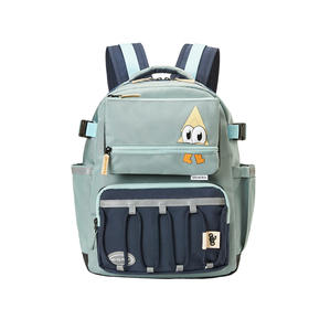 shukiku 儿童双肩包 趣看看 蓝绿色 M