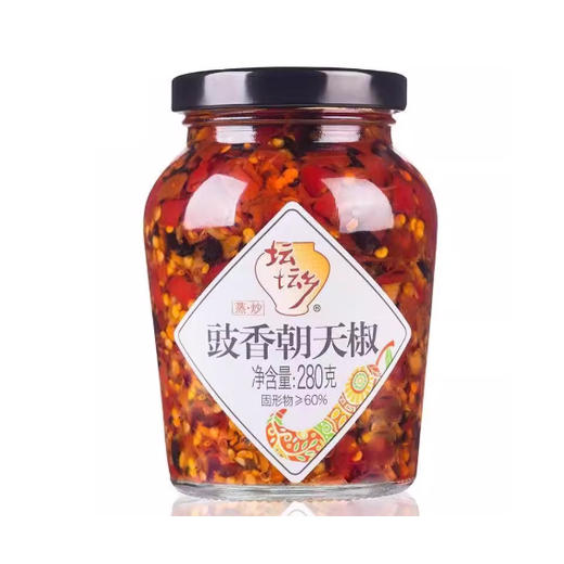 坛坛乡豉香朝天椒280g(6930832001330) 商品图0