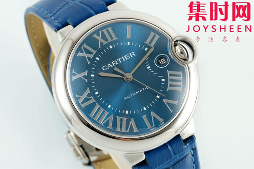 AF卡地亚蓝气球系列 蓝气球40系列男款 新尺寸40mm 罗马面 湖蓝盘 男士腕表 商品图2
