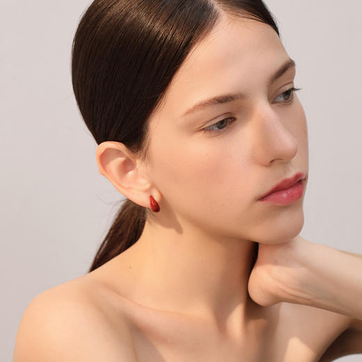 ARSIS｜流光系列 流光云雾月影耳钉 商品图2