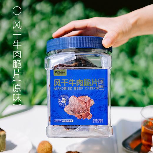 【新疆帮扶】西域小白丨风干牛肉脆片 100g 商品图0