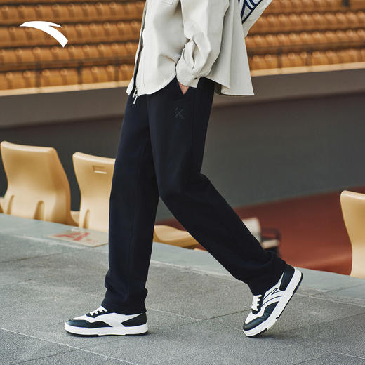 安踏6D裤  KT运动长裤男士冬季新款直筒篮球训练裤子152541302N 商品图4