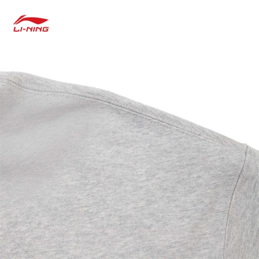 李宁反伍BADFIVE男子立体裁剪宽松套头卫衣AWDV865 商品图7