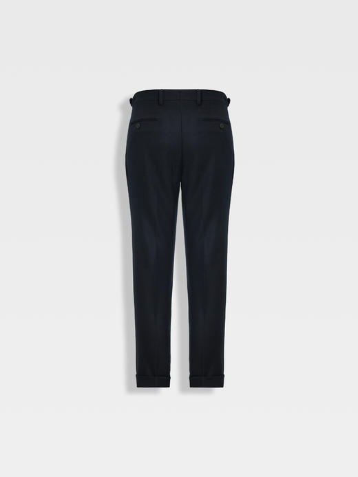 callisto藏青色绵羊毛西裤 商品图1