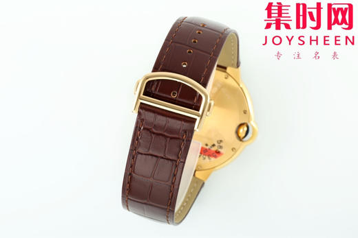 AF卡地亚蓝气球系列 蓝气球42系列男款 大号42mm 罗马面 黄金白盘 男士腕表 商品图8