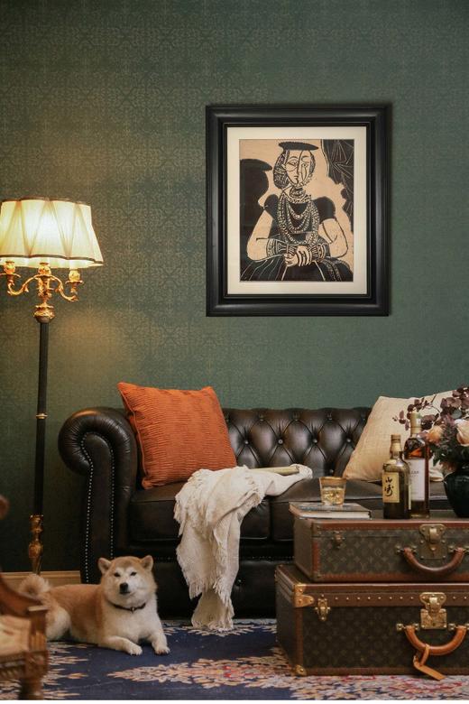 独角鹿西洋古董 1958年西班牙艺术画家创作出品限量麻胶版画《年轻女子肖像·追随克拉纳赫》 商品图0