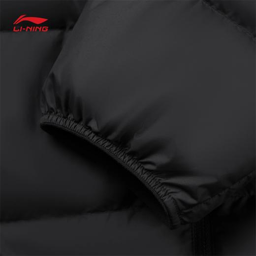李宁男子立体裁剪修身90%鸭绒短羽绒服AYMV221 商品图9