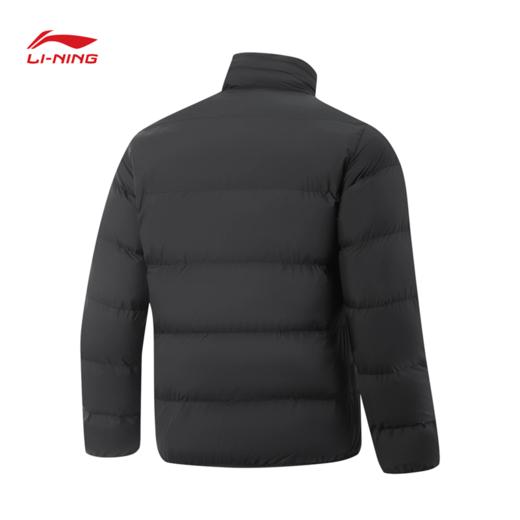李宁男子立体裁剪修身90%鸭绒短羽绒服AYMV221 商品图4