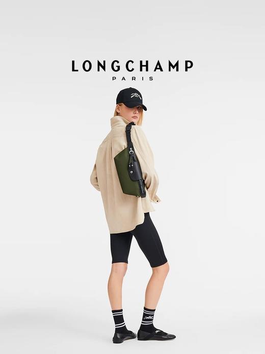 LC LePliage Energy 牛皮拼接 胸包腰包 Z-15700 商品图3