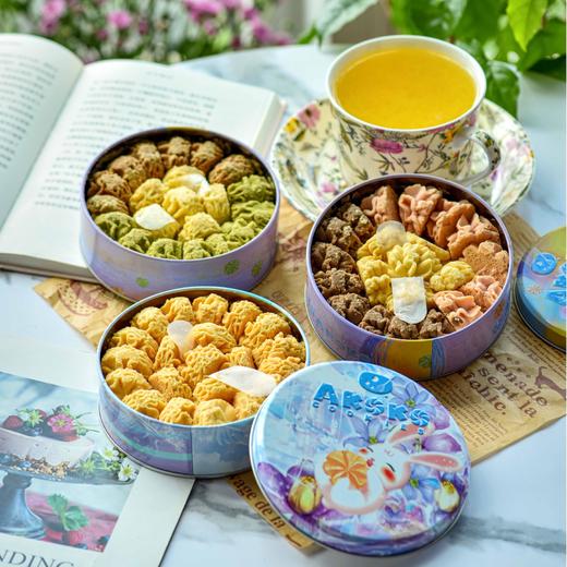 【99到手3盒】AKOKO小花曲奇饼干 奶香茶香 清新扑鼻 酥酥软软口感 入口即化 商品图4