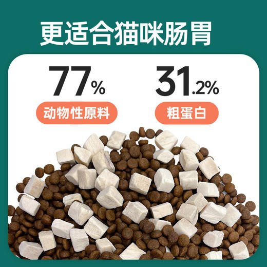 6️⃣【福利囤货】【2 包 85 折】【4 包 8 折】冻干双拼猫粮 成猫4斤装 商品图1
