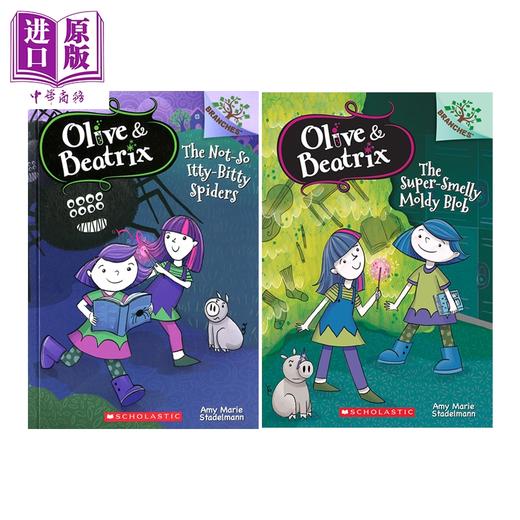 【中商原版】学乐大树系列 奥莉弗和碧翠丝系列 Olive & Beatrix 1-2 共2册 英文原版进口 女孩爱读的桥梁书  6-8岁独立阅读 商品图0