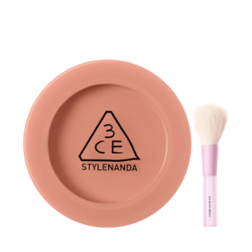 6932313162950  三熹玉3CE  【双11狂欢】单色腮红送刷裸粉蜜桃橘元气自然持久裸妆哑光显白【含腮红刷】