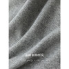 COCOBELLA灰色休闲A字半身裙弧形下摆25秋冬针织长裙HS3163-2 商品缩略图4