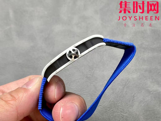 【贵重物品】只适合高端玩家 理查德米勒RM67-02 V3版 震撼登场！男士腕表 白法国配色 一体机 摆轮会动 商品图5