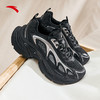 【王一博同款】安踏扶摇LT丨厚底增高休闲鞋女冬季黑色老爹运动鞋122528857 商品缩略图2