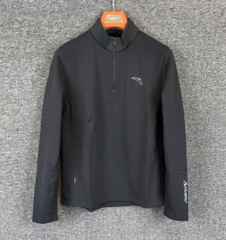 安踏加绒长袖t恤男2025冬新款轻暖保暖跑步舒适套头卫衣152545401 商品图0