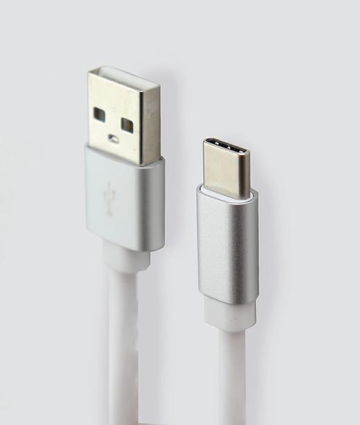 日本 3A Type-C快充数据线FS-CASL100-WH（1米） 商品图1