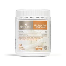 【跨境】澳洲bio island佰澳朗德   牛乳钙胶囊 150粒/瓶