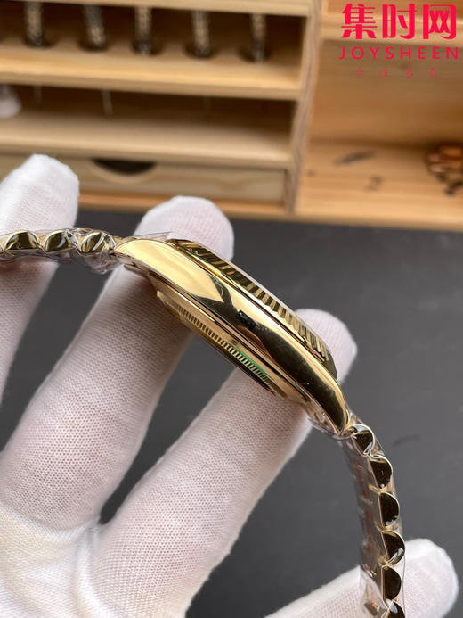 QF配重版 V6版 重量200克+ 劳力士星期日历型系列 日志40mm 黑冰糖DD 商品图5